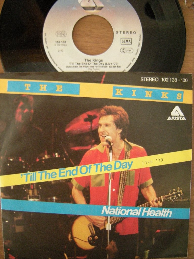 The Kinks ('Till The End Of The Day) live '79, Gebruikt, 7 inch, Ophalen of Verzenden, Pop