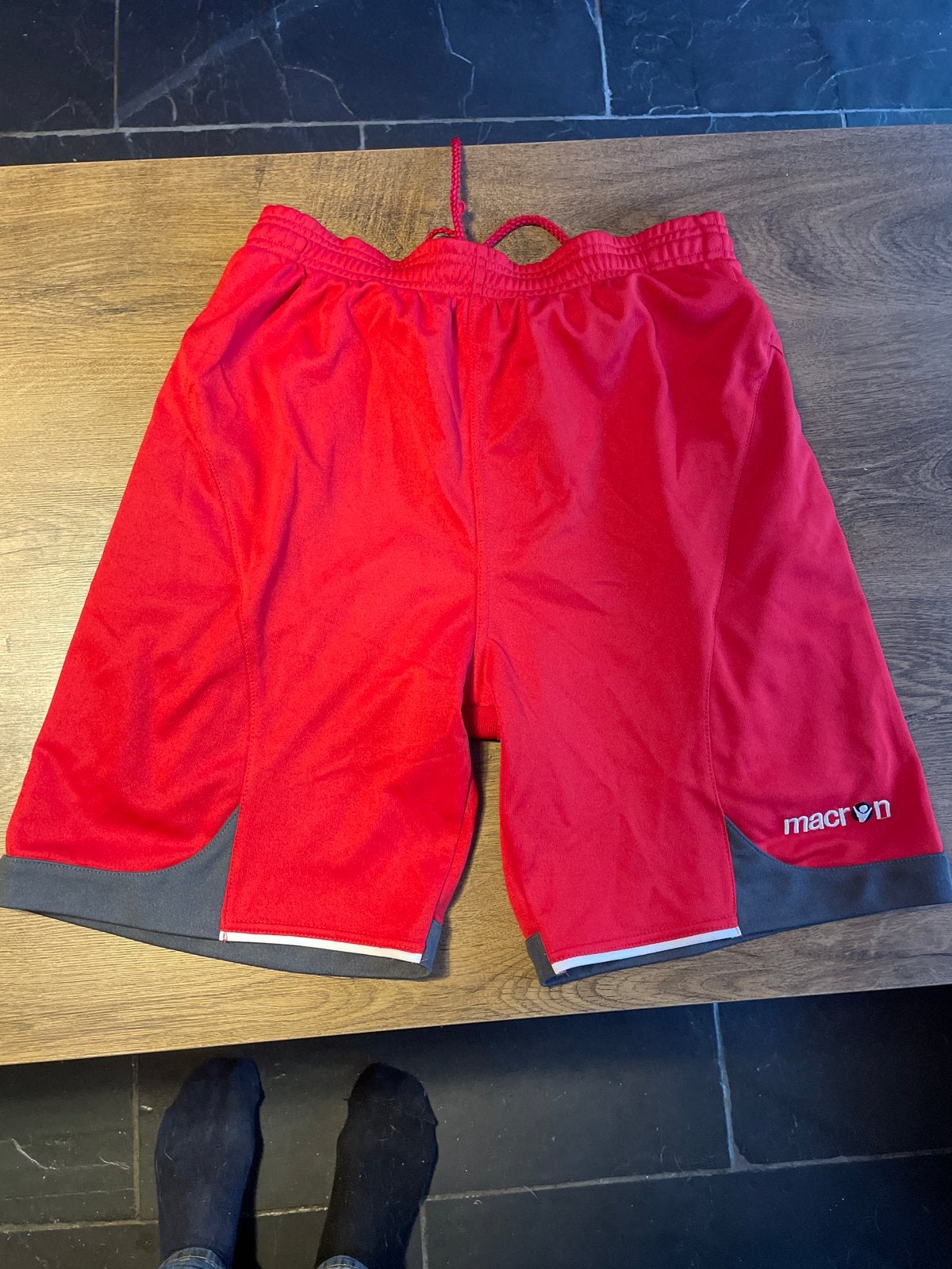 Keepersbroek met sokken, Ophalen of Verzenden, Voetbal, Gedragen, Rood