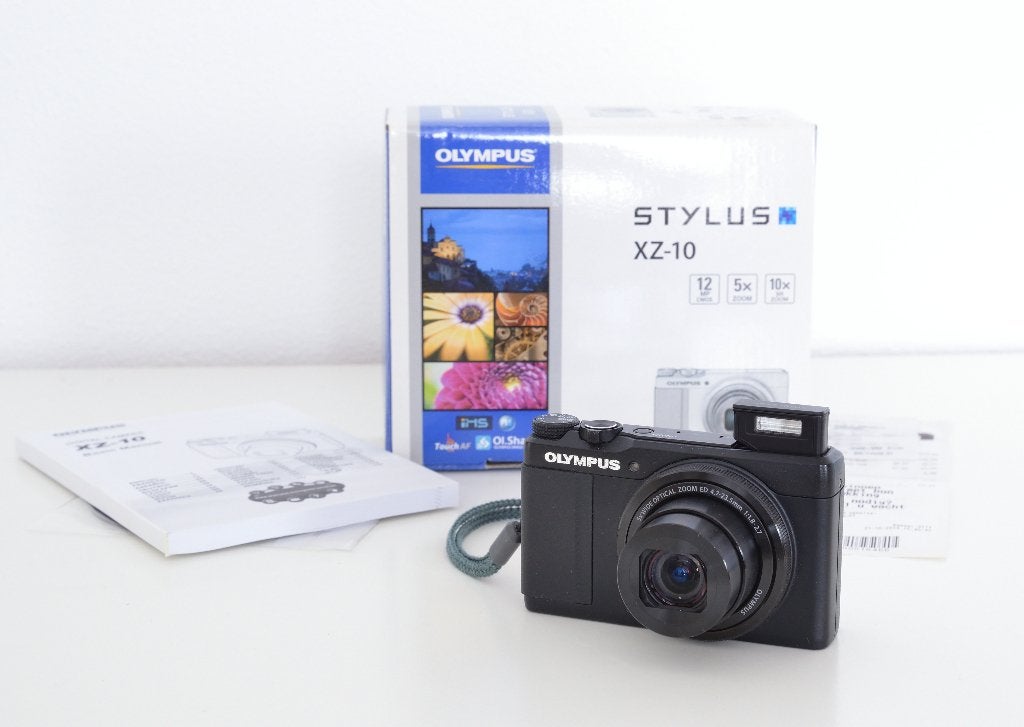 Olympus Stylus XZ-10, Beeldstabilisatie, 12 megapixels, Ophalen of Verzenden, Zo goed als nieuw