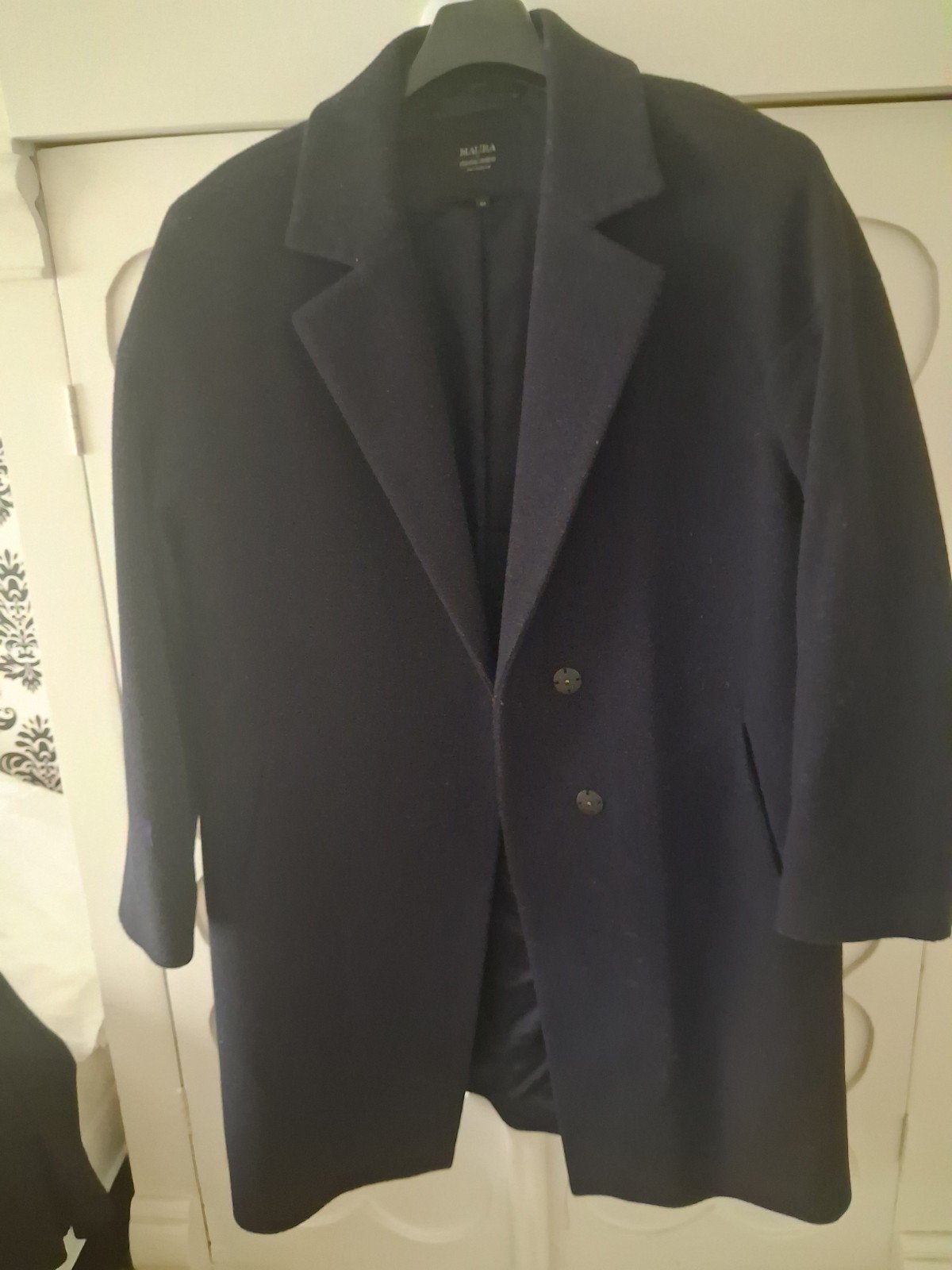Maura Claudia sträter blauwe coat  40, Kleding | Dames, Maat 38/40 (M), Blauw, Maura claudia sträter, Ophalen of Verzenden