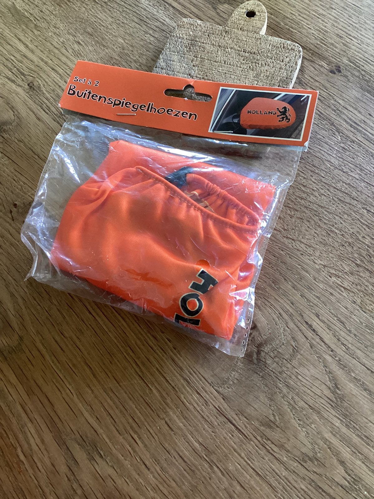 Buitenspiegelhoezen oranje, Verzenden