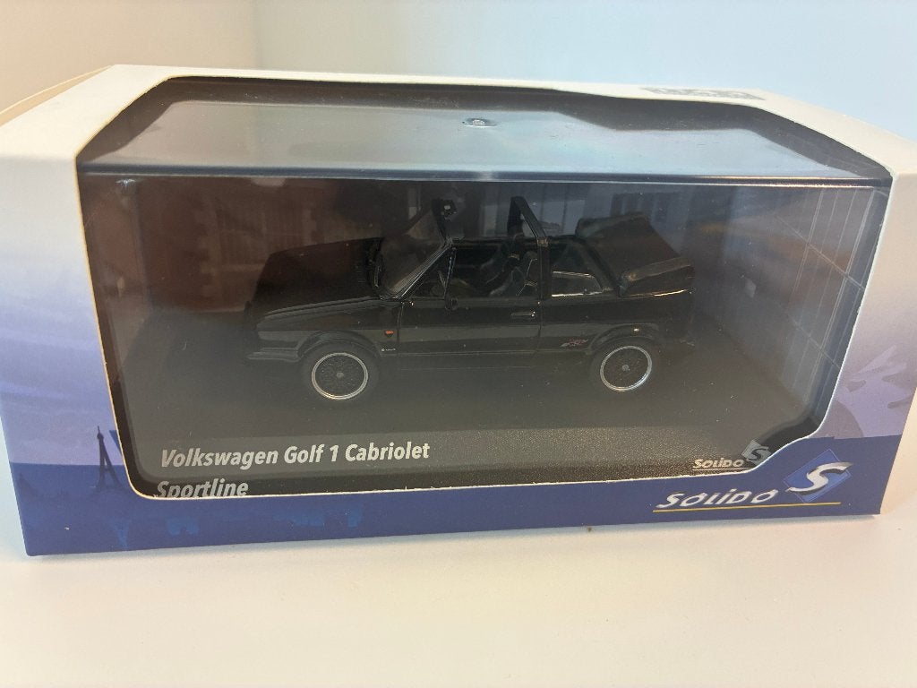 27371: Volkswagen Golf 1 Cabriolet Sportline - 1992 - 1:43, Solido, Auto, Solido, Nieuw