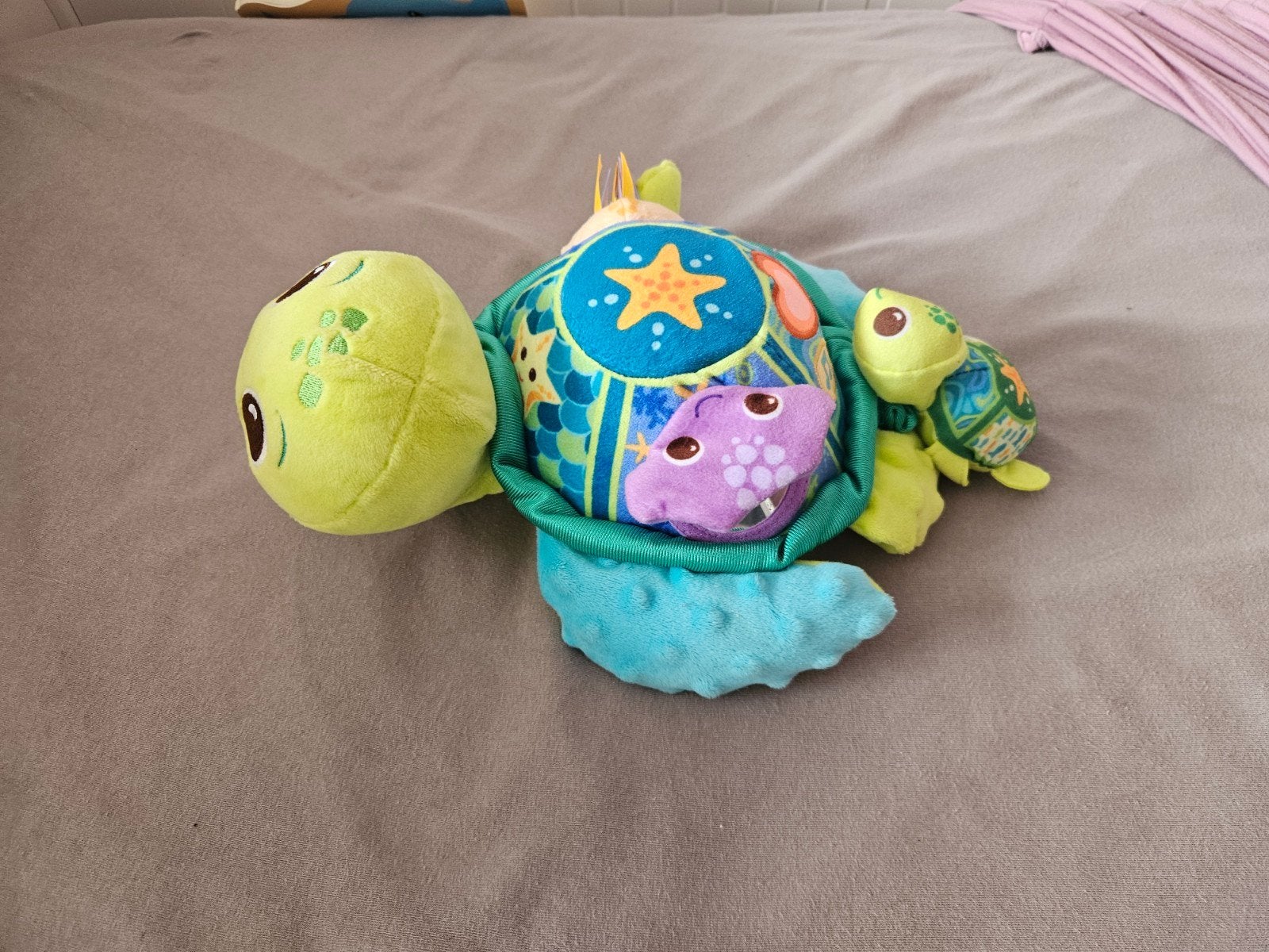VTech Zeevriendjes Schildpad met baby schildpad, Ophalen of Verzenden, Gebruikt, 0 tot 6 maanden