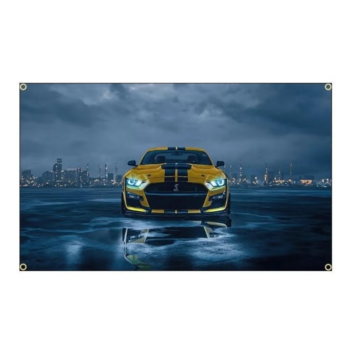 Grote vlaggen Meiden en Mustangs (150x90cm), Ophalen of Verzenden, Nieuw