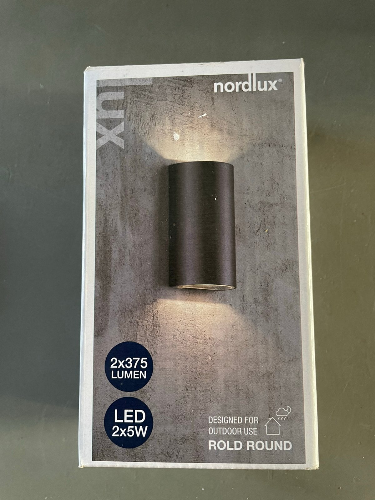 Nordlux buitenlampje, Minder dan 50 watt, Overige typen, Ophalen of Verzenden, Netvoeding