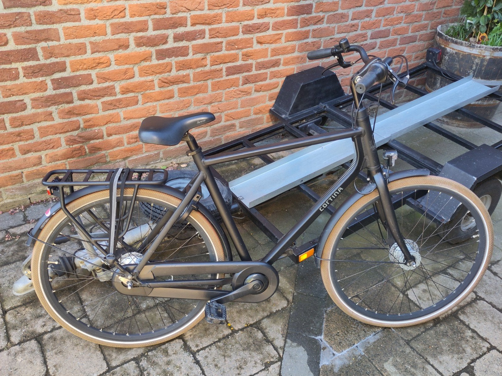 Cortina Foss herenfiets - Stijlvol en robuust. bj2023, Gebruikt, Versnellingen, Ophalen, Overige merken