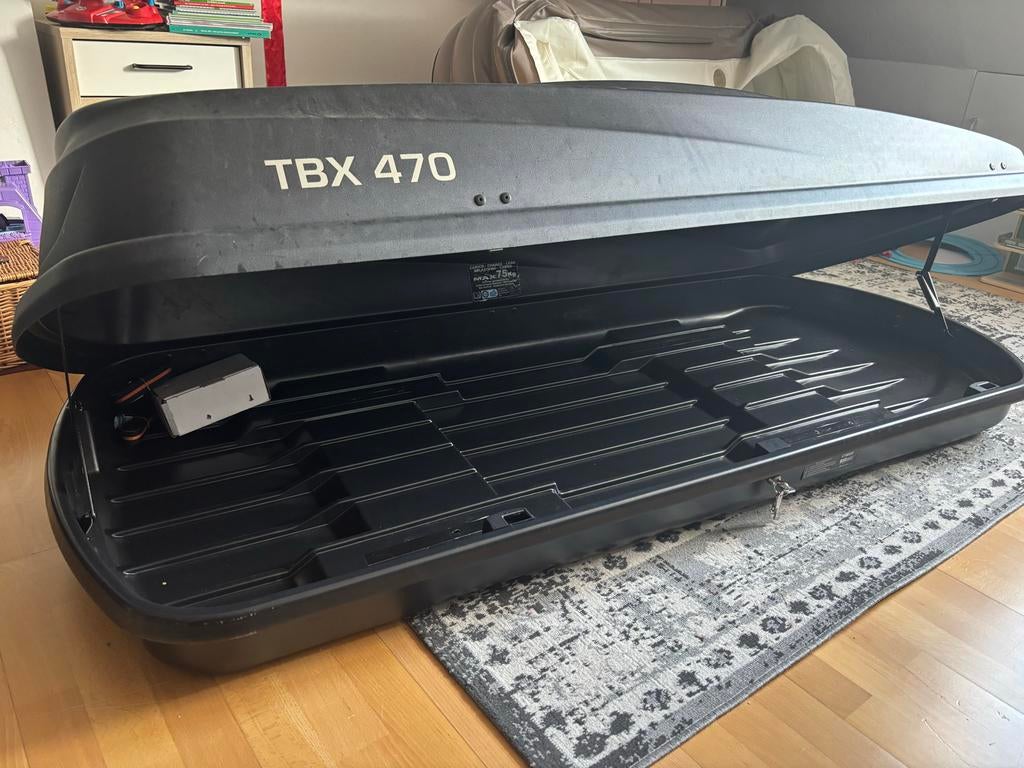 Dakkoffer Twinny Load 470L - Max 75kg, Ophalen, Gebruikt