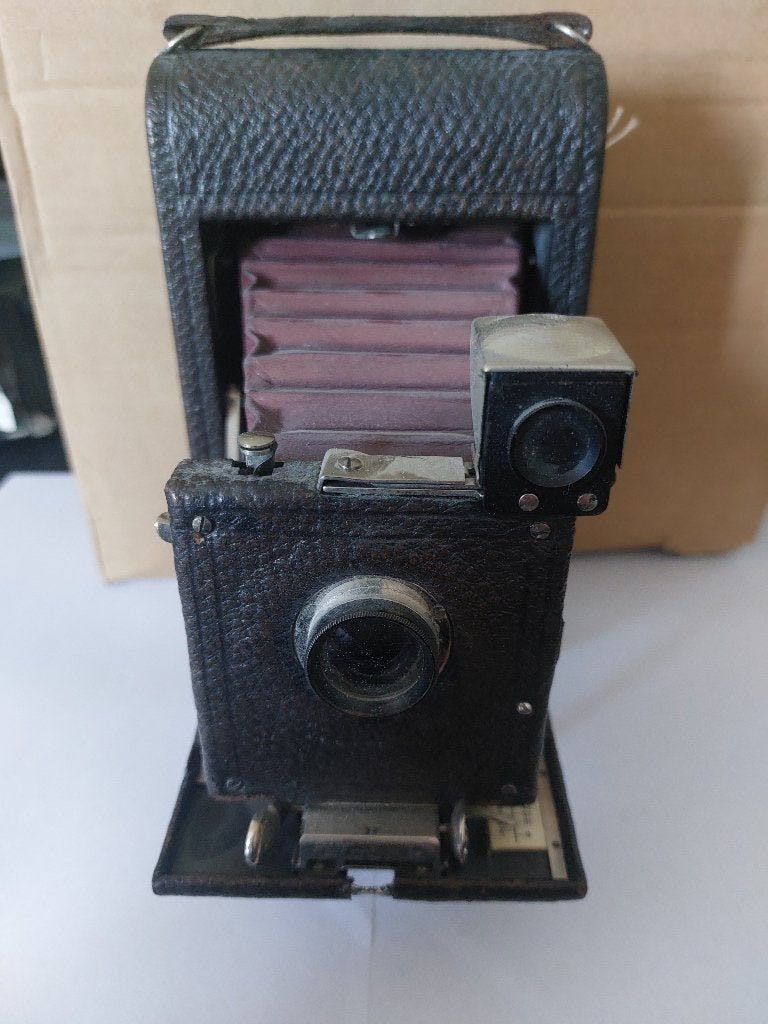 Antieke Kodak No. 3 Folding Pocket Camera (27), Ophalen of Verzenden, Voor 1940, Fototoestel