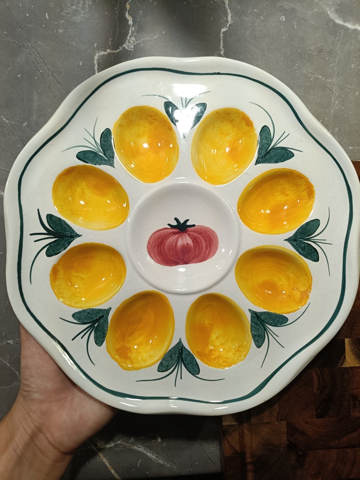 Vintage Wilhelmsburger MB eierbord, Ophalen