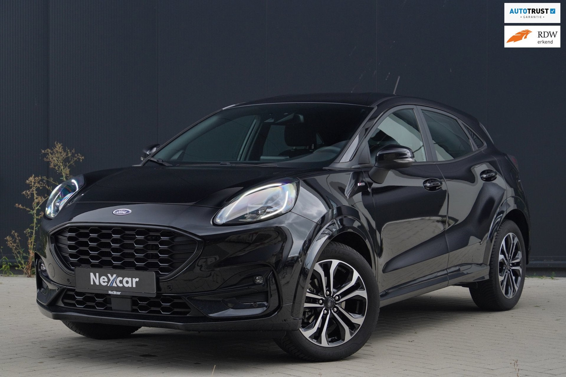 Ford Puma 1.0 EcoBoost Hybrid ST-Line Carplay|Winter Pack|De, Zwart, 1219 kg, Zwart, Bedrijf