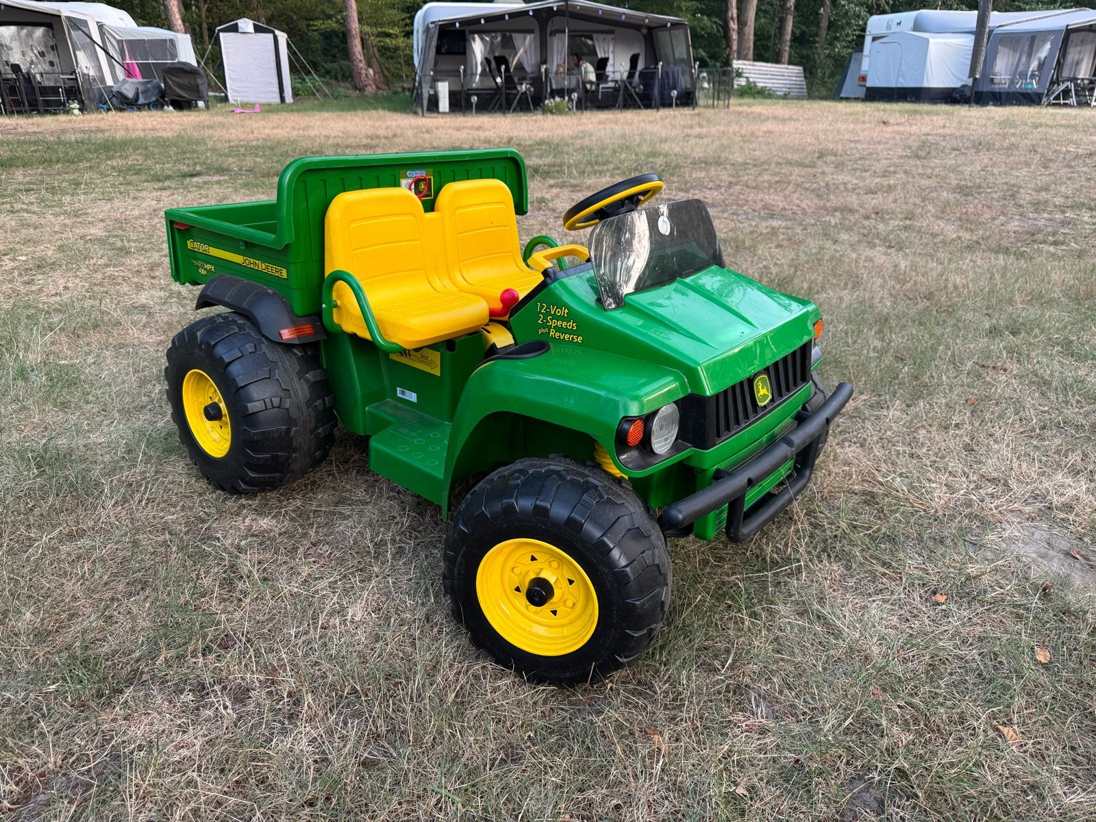 John Deere Gator HPX 12V met aanhanger, Ophalen, Gebruikt, Loopvoertuig