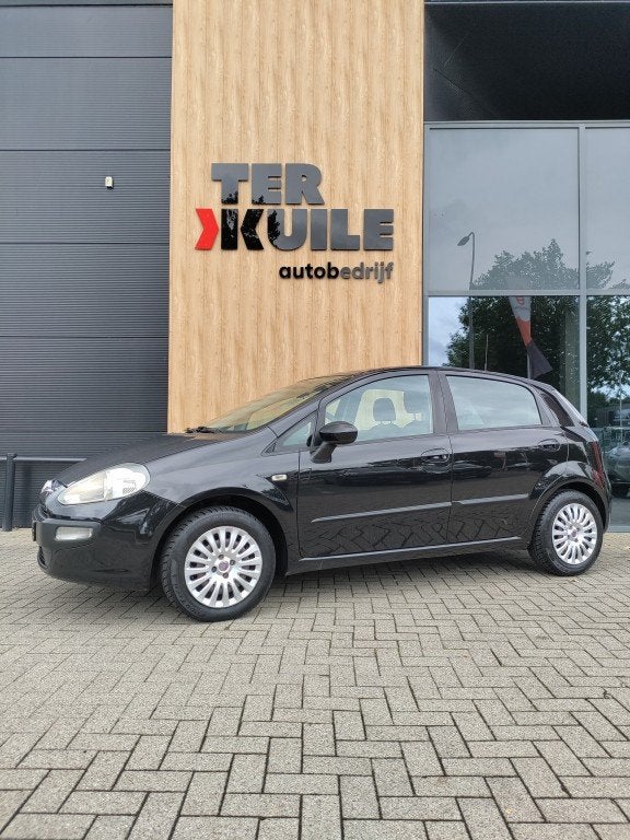 Fiat PUNTO 1.2 DYNAMIC 2010 Fase 2 Zuinig 5 drs A/C, Auto's, Fiat, 65 pk, 1242 cc, 4 cilinders, Zwart