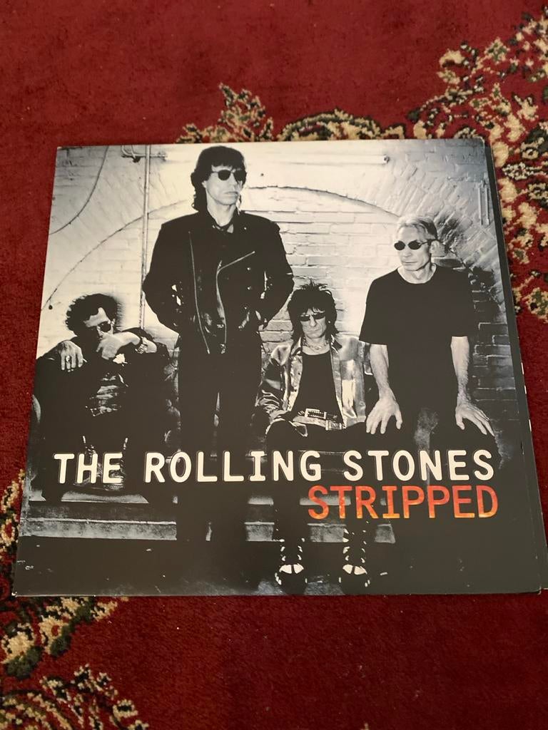The Rolling Stones - Stripped (Dubbel LP) (Zeldzaam), Cd's en Dvd's, Vinyl | Pop, Zo goed als nieuw, Dubbel-LP, 1990 - 1999, 12 inch