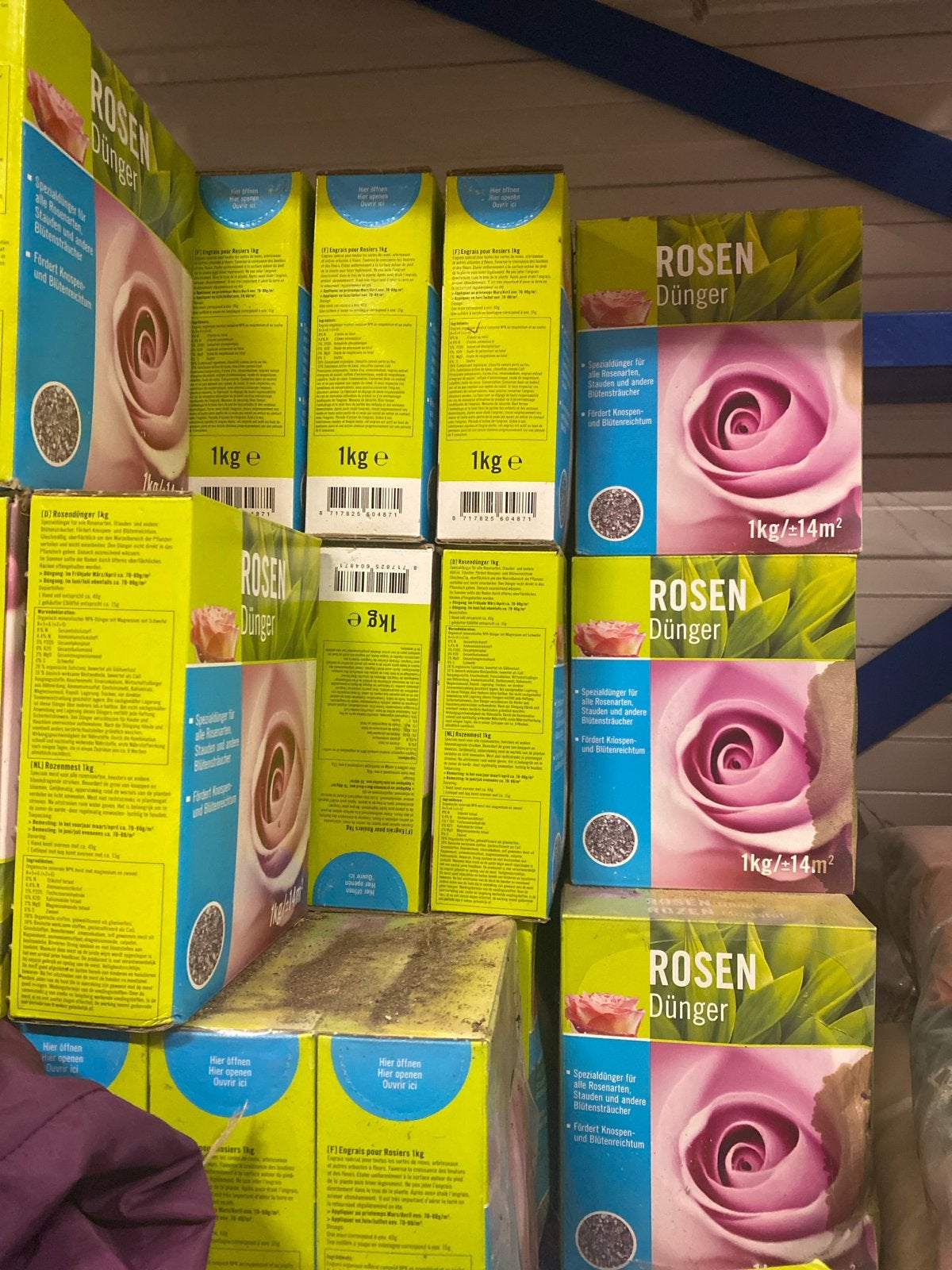 100x Rosen Dünger - Rozenmest voor 1400m², Tuin en Terras, Ophalen, Onbekend, Nieuw, Onbekend