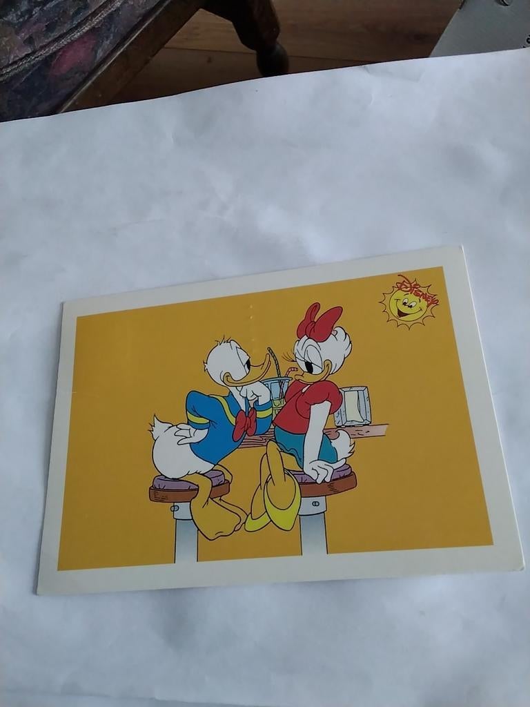 DISNEY. / DONALD DUCK EN KATRIEN OP KRUK, Verzamelen, Ophalen of Verzenden, 1980 tot heden