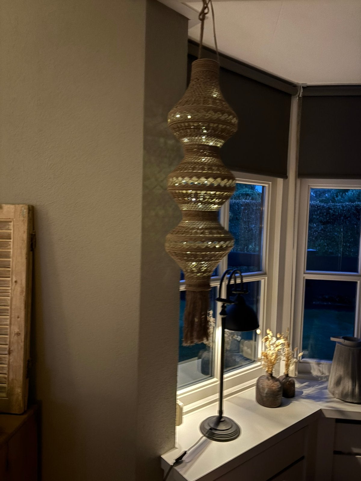 Gehaakte hanglamp/kroonluchter, Ophalen of Verzenden, Nieuw