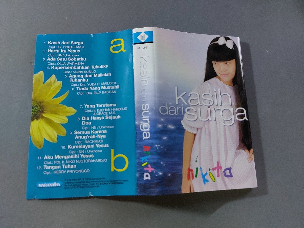 NIKITA - KASIH DARI SURGA (MC), 1 bandje, Ophalen of Verzenden, Zo goed als nieuw, Origineel