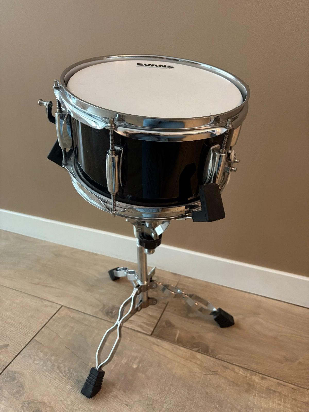 Gretsch Blackhawk Snaredrum met standaard, Muziek en Instrumenten, Ophalen, Zo goed als nieuw, Overige merken