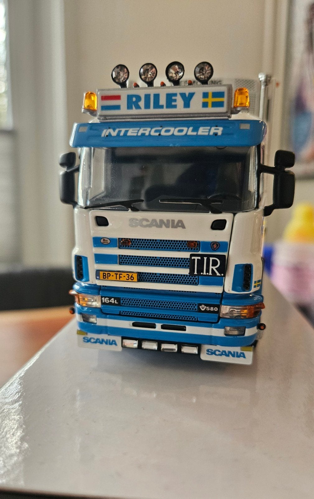 Wsi Riley Kok / P.B Kok & Zn. Scania, Hobby en Vrije tijd, Ophalen of Verzenden, Zo goed als nieuw, Bus of Vrachtwagen, Wsi