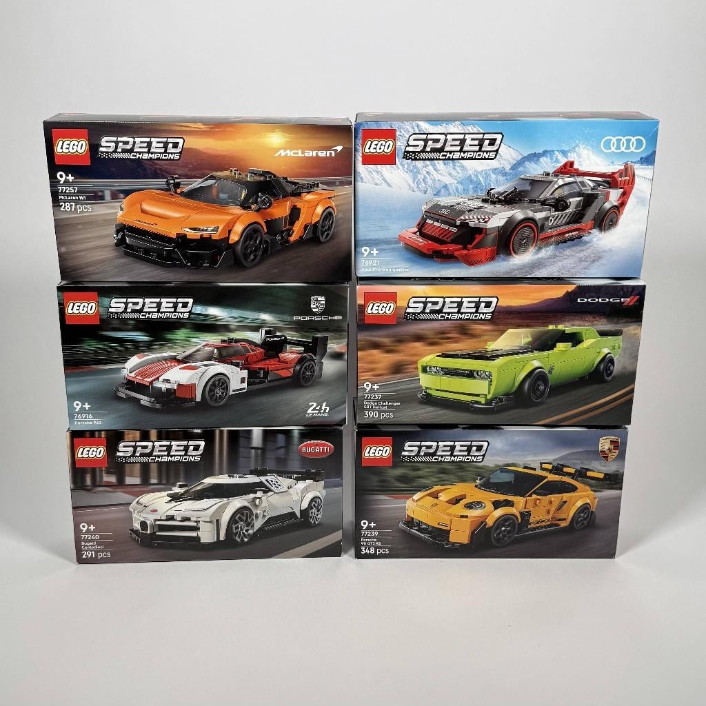 Heel veel LEGO Speed Champions + bundelkorting NIEUW, Lego, Nieuw, Complete set, Ongeopend/sealed