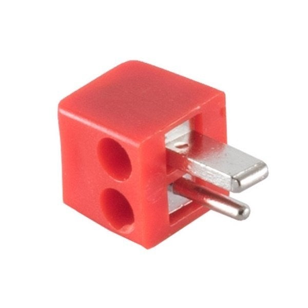 2-pin DIN Luidsprekerconnector - Schroefbaar - Rood, Audio, Tv en Foto, Audiokabels en Televisiekabels, Ophalen, Nieuw, Minder dan 2 meter