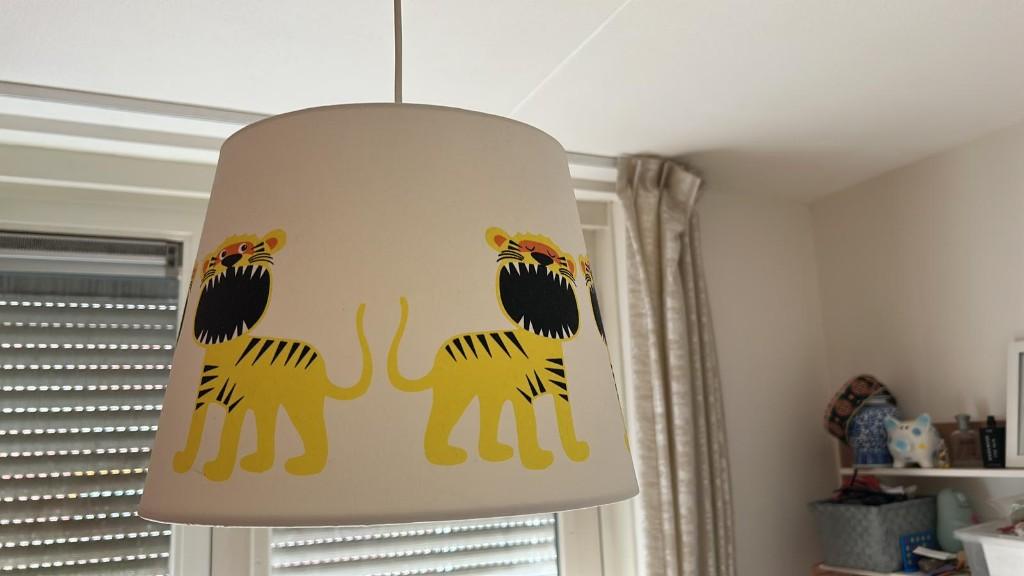 Lamp leeuw kinderkamer (Ikea), Kinderen en Baby's, Ophalen, Zo goed als nieuw, Lamp