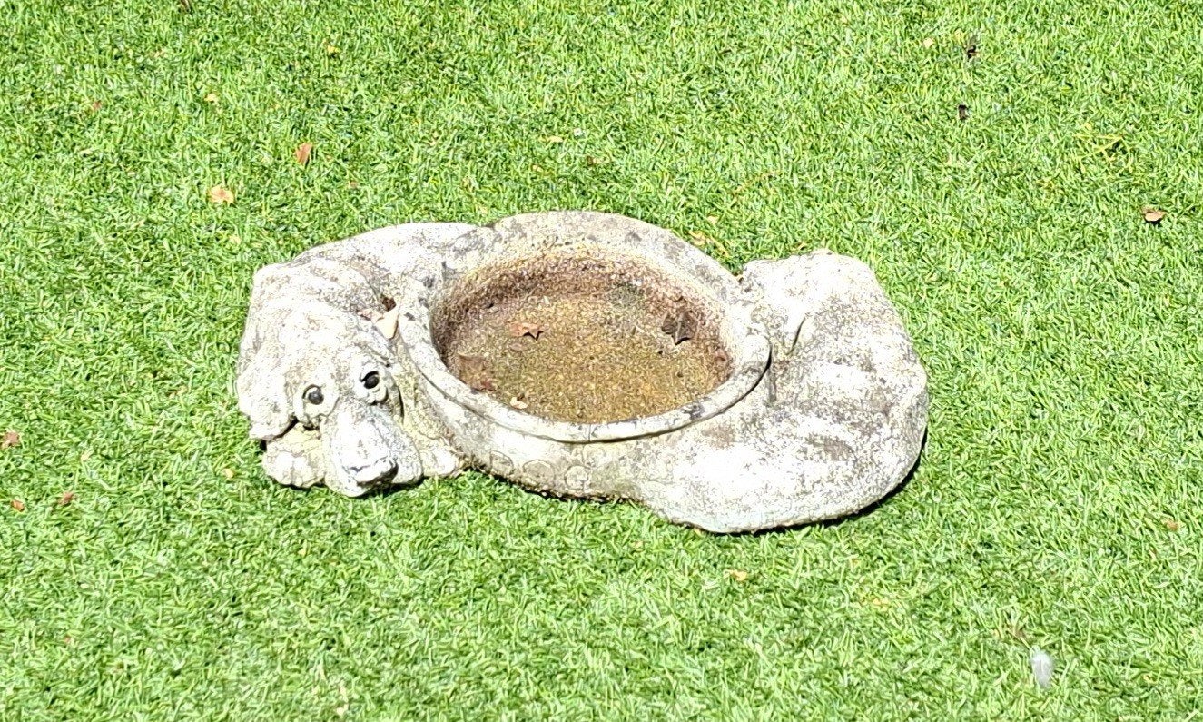 Honden of vogeltjes drinkbak van steen, Ophalen of Verzenden