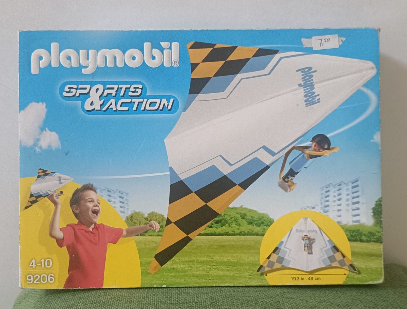 Playmobil 9206 Zweefvlieger / Deltavlieger NIEUW, Ophalen of Verzenden, Nieuw