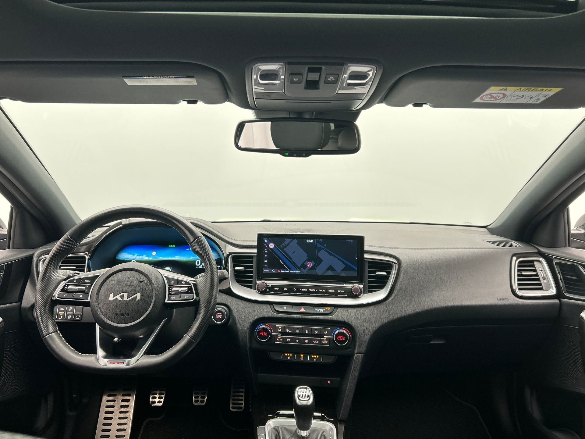 Kia Ceed Sportswagon 1.0 T-GDi GT-Line | Origineel NL | Pano, Auto's, Voorwielaandrijving, Gebruikt, Zwart, Origineel Nederlands