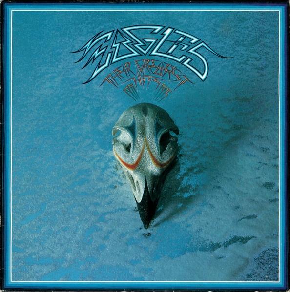 LP - The Eagles - Their greatest hits, Cd's en Dvd's, Vinyl | Rock, Gebruikt, Inclusief binnenhoes, Ophalen of Verzenden, 1970 - 1979