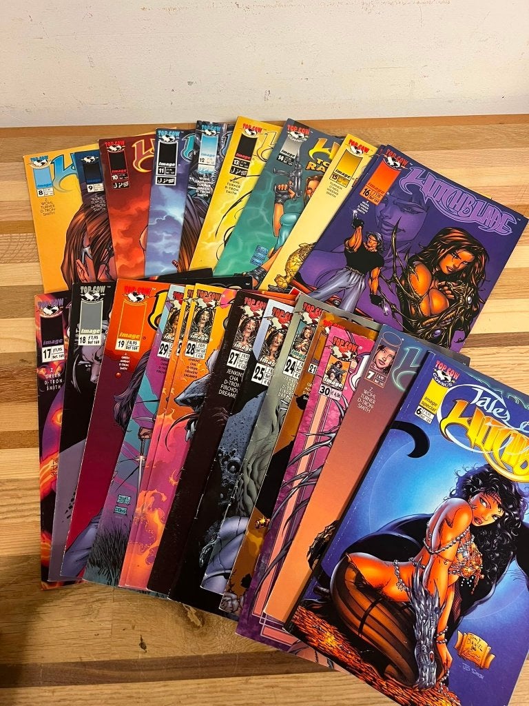 Witchblade strips 23 stuks, Boeken, Strips | Comics, Gelezen, Europa, Ophalen of Verzenden, Meerdere comics