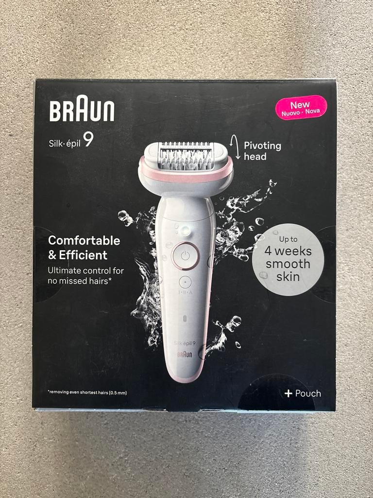 Braun Silk-épil 9 epilator (2 stuks), Overige typen, Nieuw, Ophalen of Verzenden, Braun