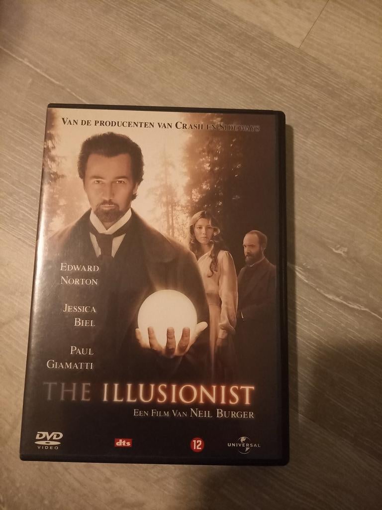 The illusionist, dvd, Cd's en Dvd's, Ophalen, Zo goed als nieuw