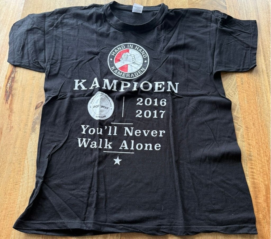 Kampioen shirt Feyenoord 2016/2017, Verzamelen, Sportartikelen en Voetbal, Ophalen of Verzenden, Nieuw, Feyenoord, Shirt