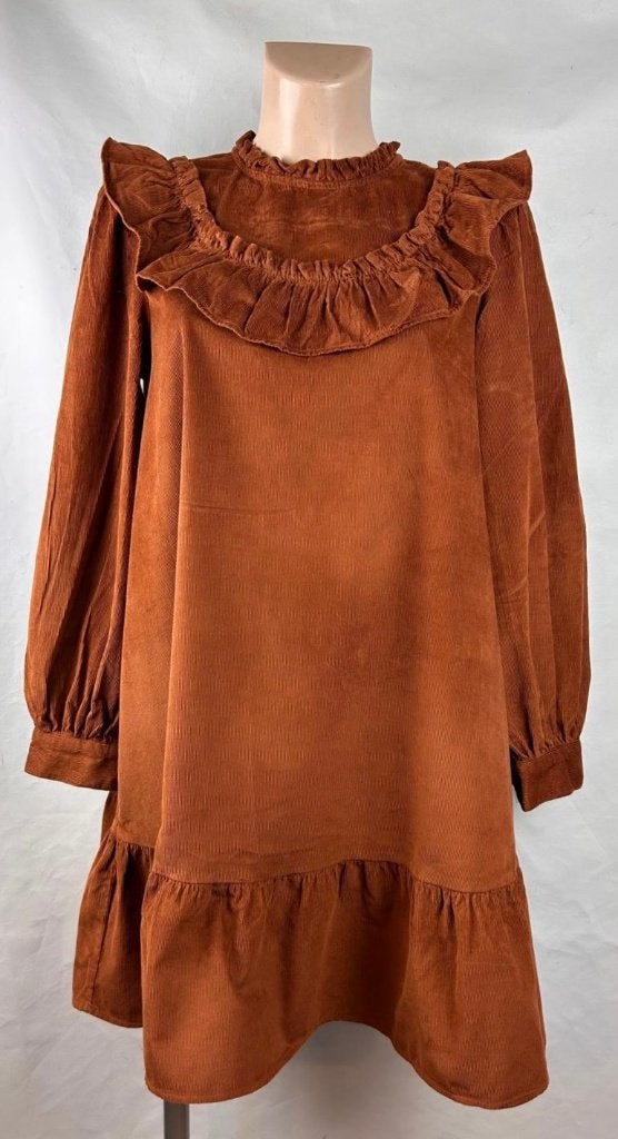 Tuniek / korte jurk merk C&A maat 38, Kleding | Dames, Maat 38/40 (M), Bruin, Verzenden, Nieuw