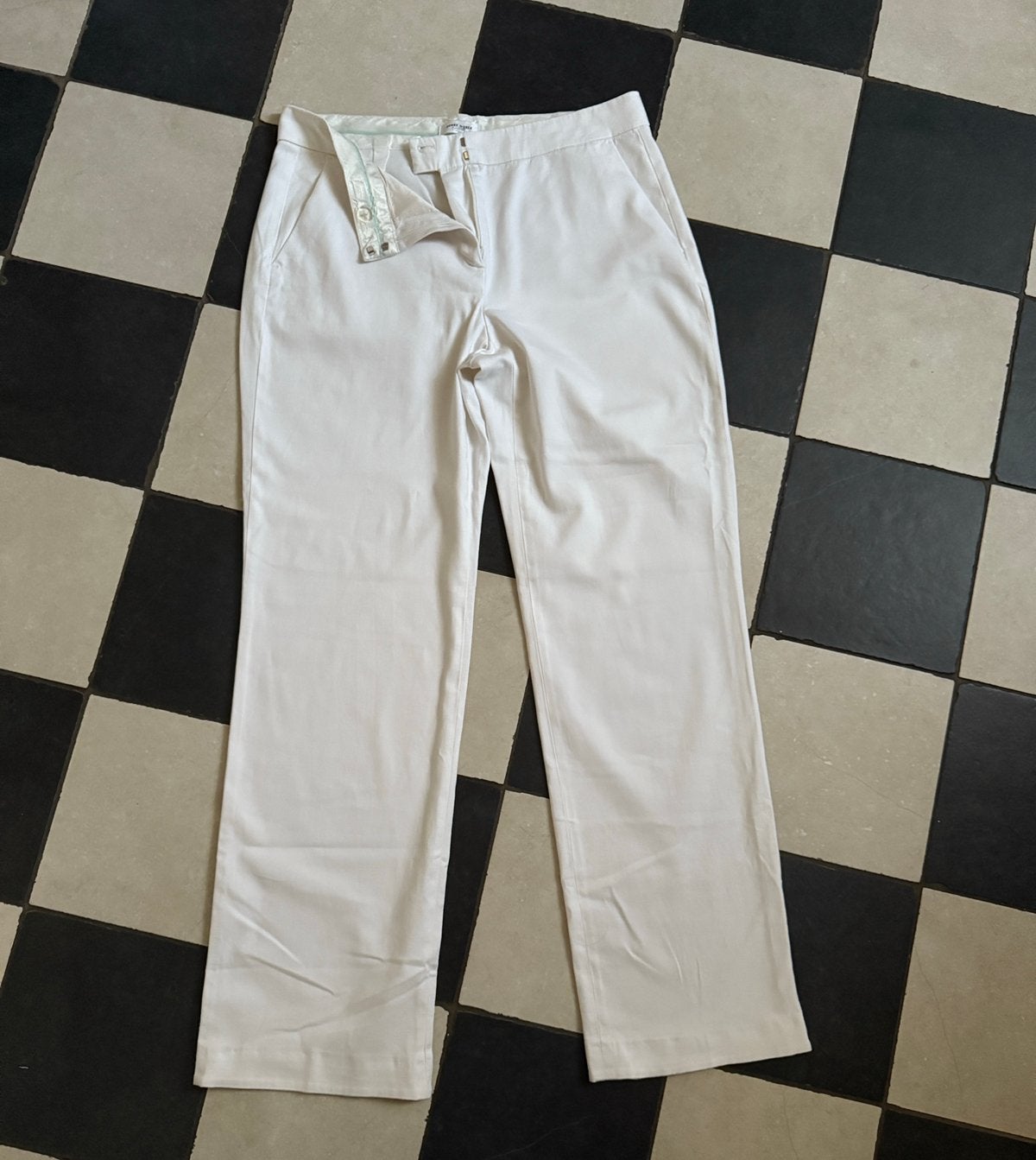 Gerry Weber Collection Pantalon Maat 40, Maat 38/40 (M), Wit, Ophalen of Verzenden, Zo goed als nieuw
