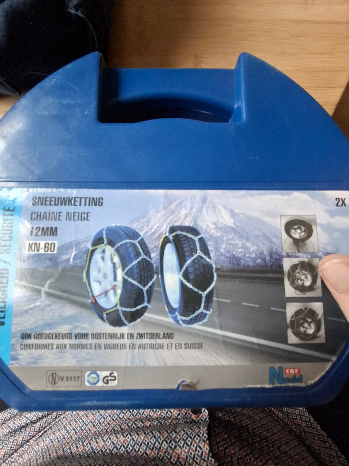 Nieuwe sneeuwkettingen KN-60 (12mm) - Ongebruikt, Ophalen, Nieuw