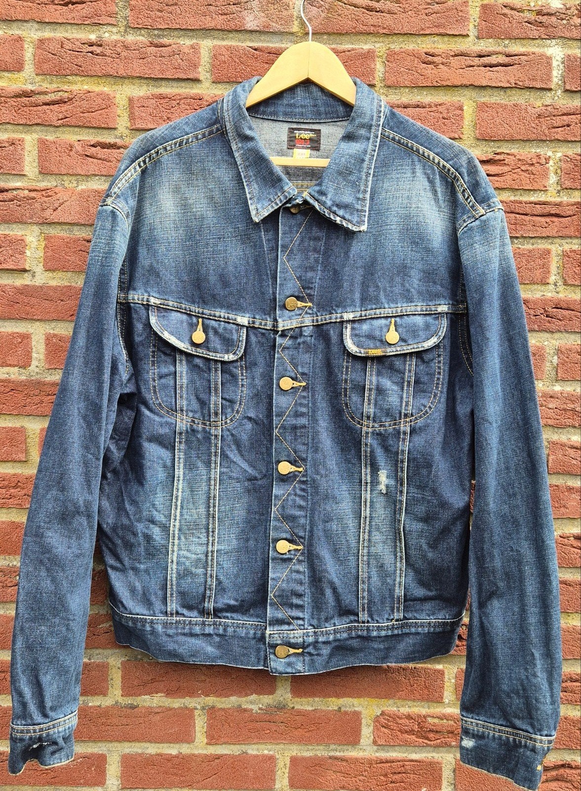 Lee 101J denim trucker jacket XXL, Blauw, Overige maten, Ophalen of Verzenden, Zo goed als nieuw