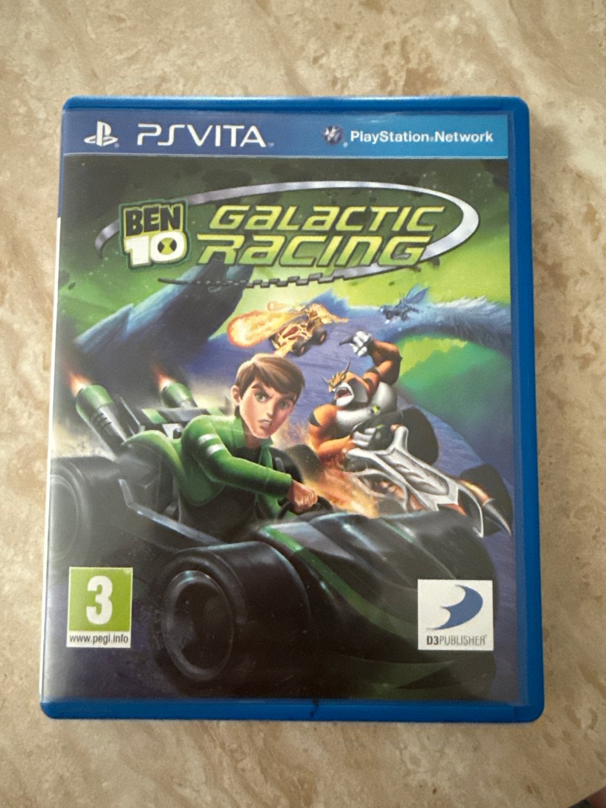 Ben 10 Galactic Racing PS Vita - Racegame, 1 speler, Racen en Vliegen, Ophalen of Verzenden, Zo goed als nieuw