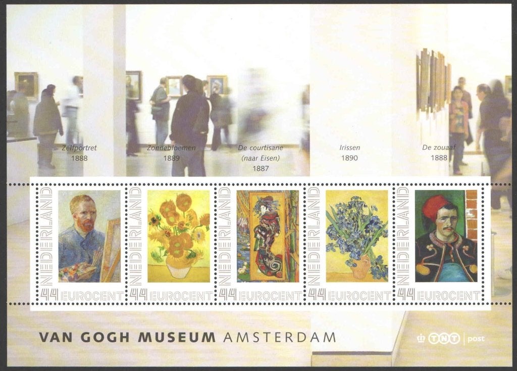 Postzegels Vincent van Gogh Museum, Ophalen of Verzenden, Na 1940, Postfris
