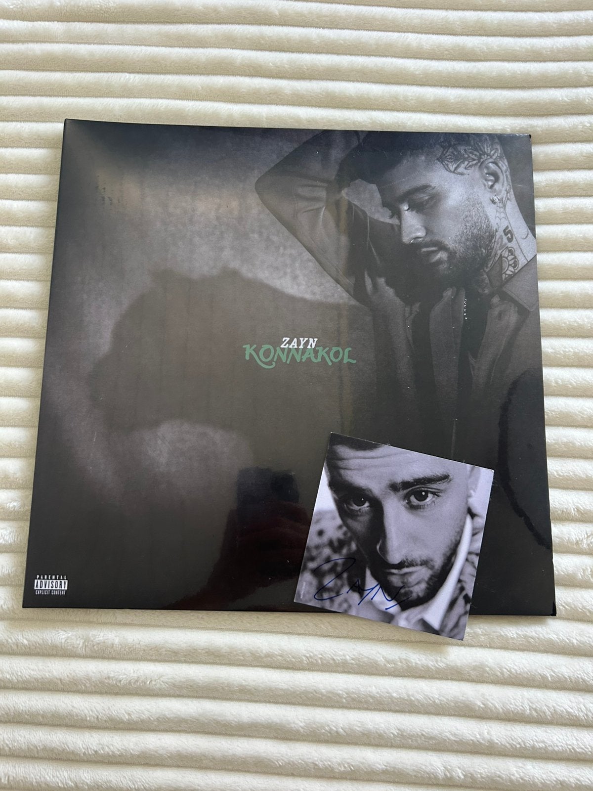 Zayn Konnakol Limited Vinyl met Signed Card, Gesigneerd, Nieuw in verpakking, Album, Verzenden