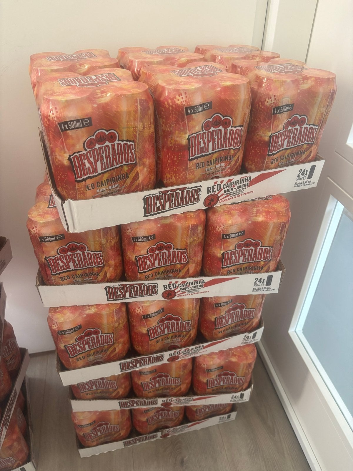 Desperados red blikken 24 x 500 ML WK tht 23-5-26 wk, Ophalen of Verzenden