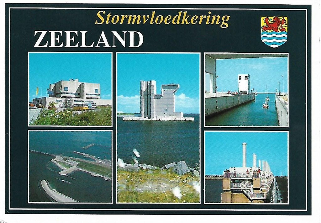 Zeeland- -5-luik., Verzenden, 1980 tot heden, Gelopen, Zeeland