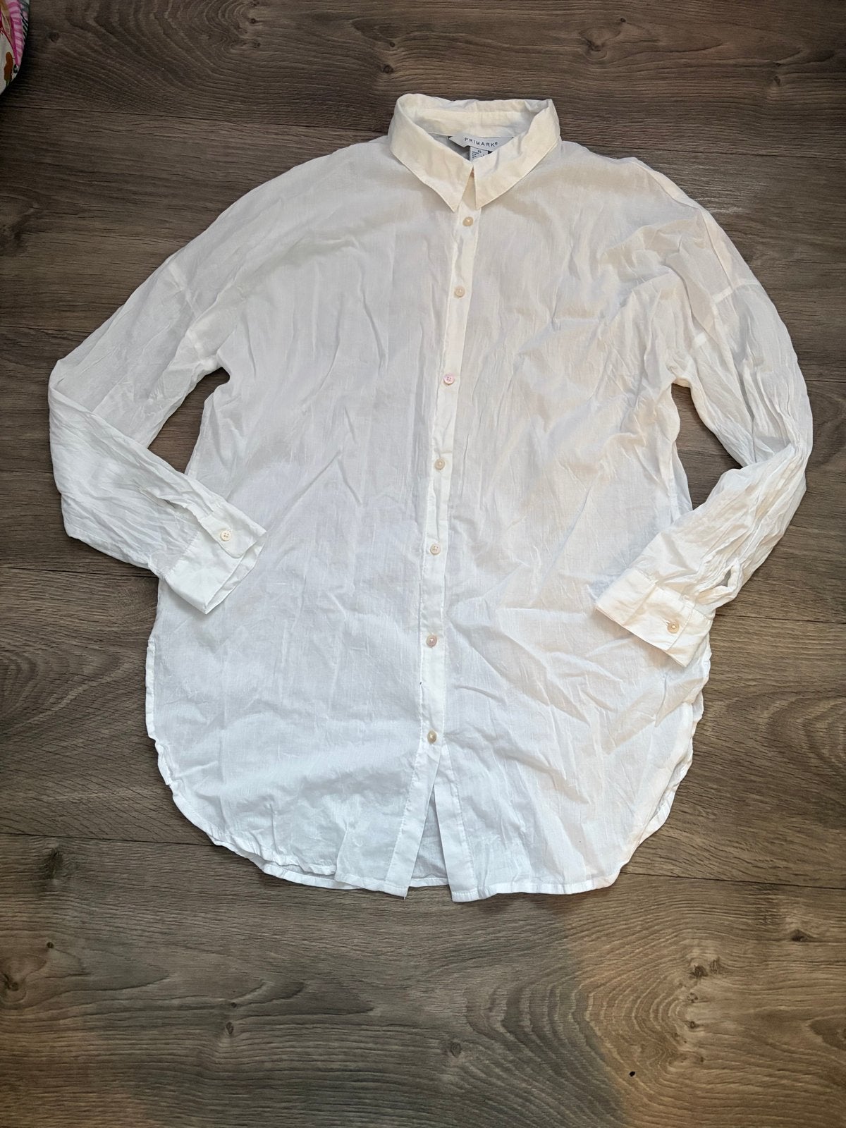 Witte blouse van Primark, maat XS, Ophalen of Verzenden, Gedragen, Maat 34 (XS) of kleiner, Wit