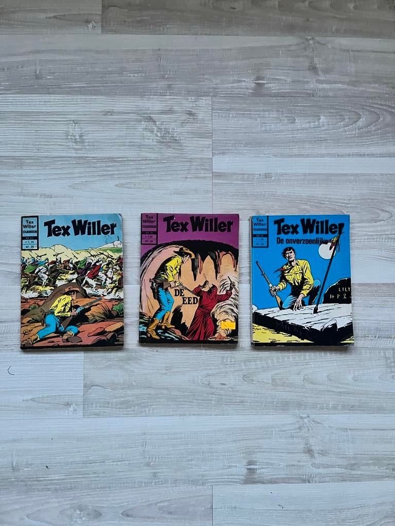 Tex Willer Classics stripboeken, Meerdere stripboeken, Ophalen of Verzenden, Gelezen