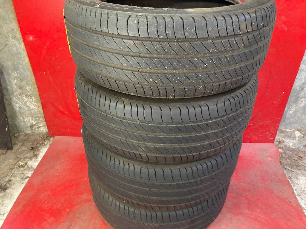 4x 215/55R18 Michelin gebruikte banden, Auto-onderdelen, 18 inch, ., Ophalen of Verzenden, .