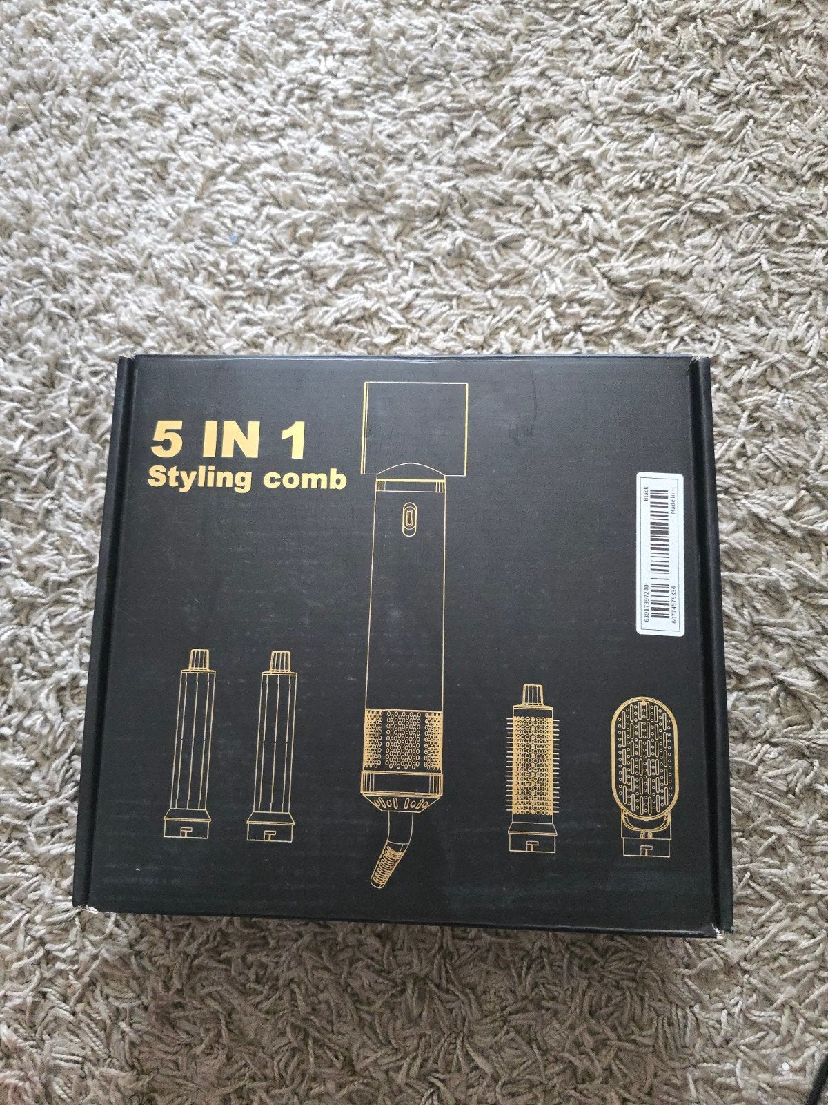 5-in-1 Multifunctionele Hetelucht Styler Set, Verzenden, Nieuw, Krultang of Stijltang