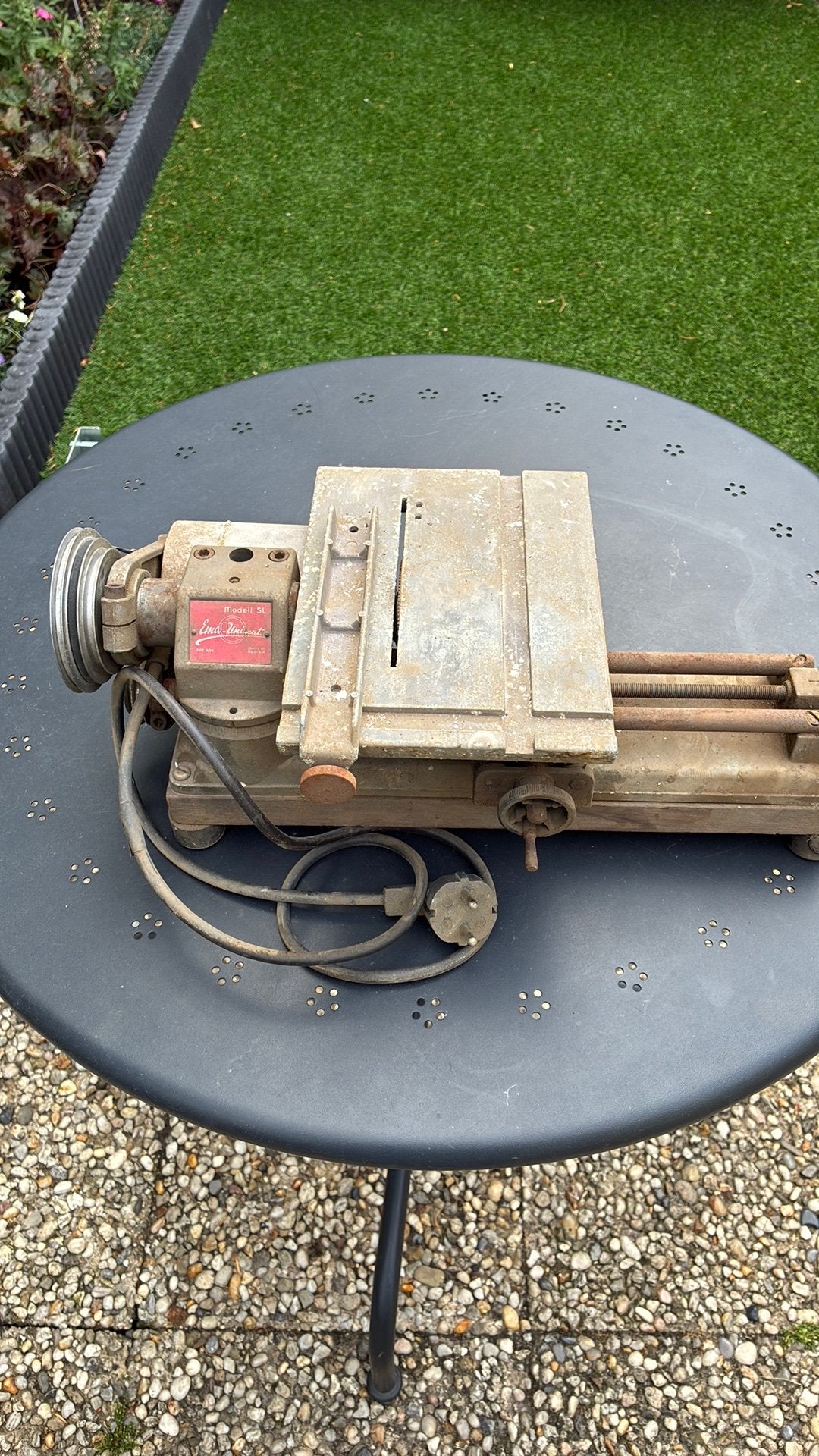 Emco Unimat SL draaibank/vintage Oostenrijkse precisiebank, Ophalen of Verzenden, Zo goed als nieuw, Elektrisch, Bovenfrees