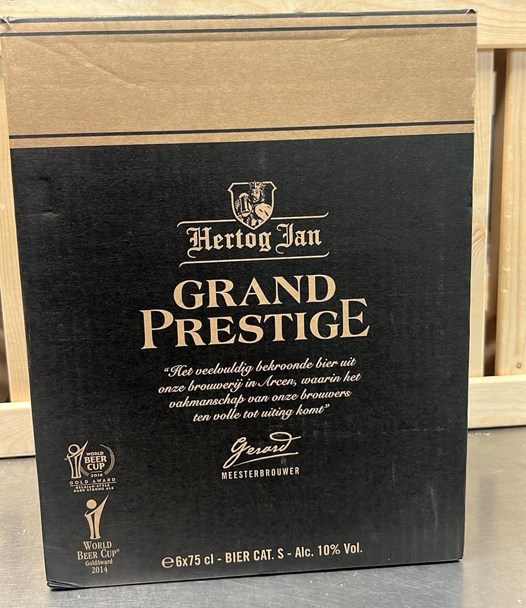 6 x GRAND PRESTIGE – 2021 (0,75 cL) VINTAGE EXTRA GERIJPT!, Verzamelen, Ophalen of Verzenden, Zo goed als nieuw