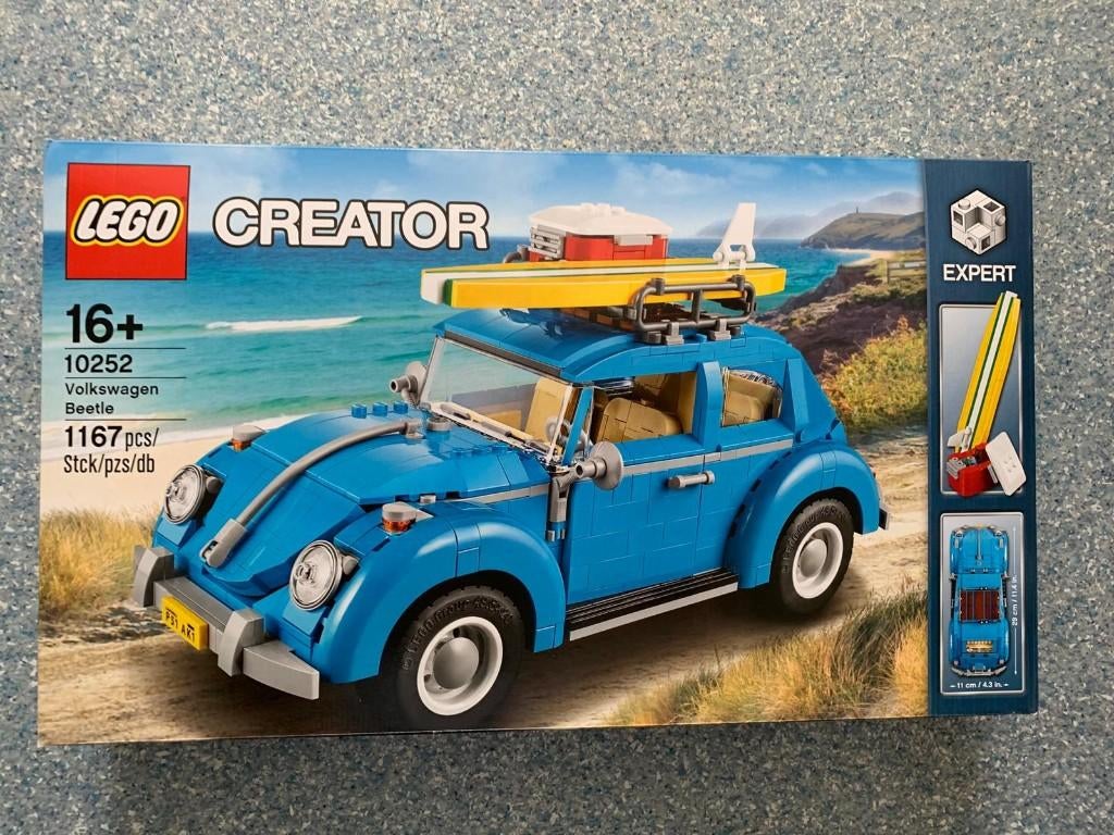 Lego Creator Volkswagen Beetle 10252, Lego, Nieuw, Ophalen of Verzenden, Ideas